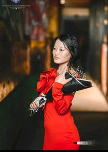 Savana Beautiful Red Dress