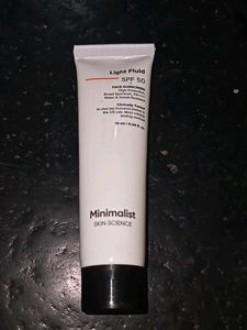 Minimalist SPF 50 Sunscreen