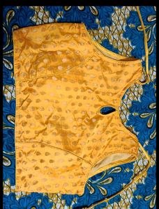 Ethnic Saree &amp; Blouse Set