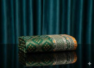 Elegant Green Saree