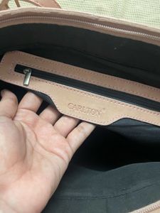 Pink Quilted Handbag