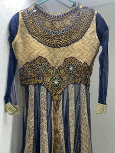 Elegant Embroidered Ethnic Dress