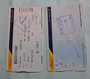 Vintage Jet Airways Boarding Passes