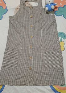 Gingham Pinafore for women
