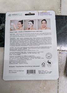 Mirabelle Sheet Masks Set Of 2 💕☺️