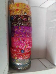 6 Jodi Floral Bangle Set
