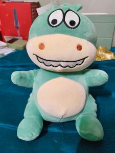 Cute Green Monster Soft Toy