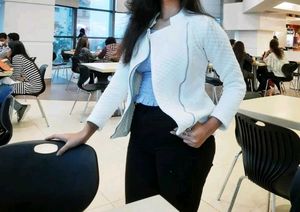 White Quilted Jacket