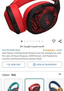 Boat 550 Headphones