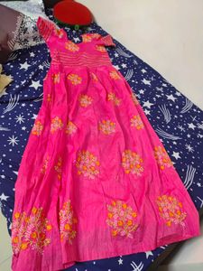 Unused,newlook,Embroidered Ethnic long gown