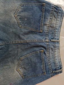 Classic Blue High Rise Denim Jeans