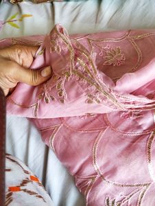 Pink Saree