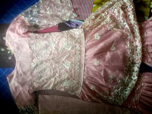 Pink Embroidered Salwar Kameez