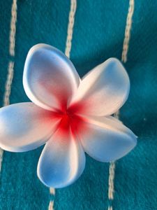 Blue Flower Hair Clip