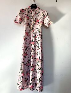 A Line Floral Dress
