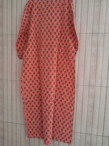 Peach Kurti