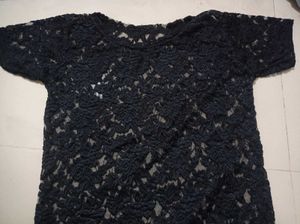 Black Lace Top