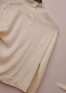 White Top With Designer Back