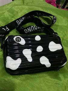 Cute Cow Print Crossbody Bag