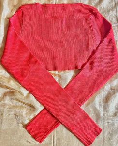 Full Sleeve Solder Shrug Red❤