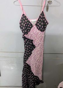 Floral Print Slip Dress