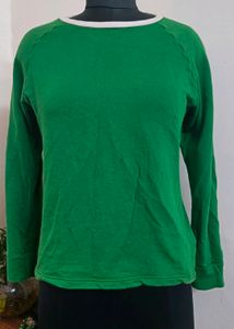 Green Sweater Like Top