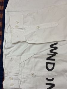 Burberry White Graphic Shirt