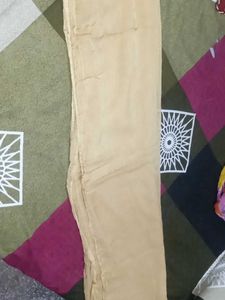 Golden Dupatta Of Net In Very Good Situation