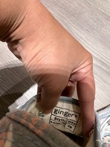 Ginger Floral Print Casual Shoes