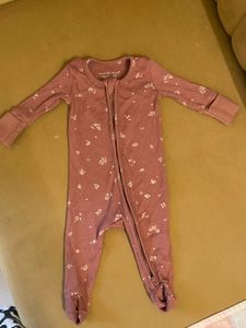 Floral Print Baby Sleeper