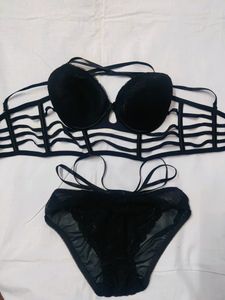 Cage Bra Set New With No Defects