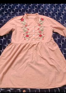 Beautiful Peach Red Cord Set
