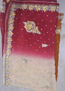 saree diamond💎 he redi blouse k sath h