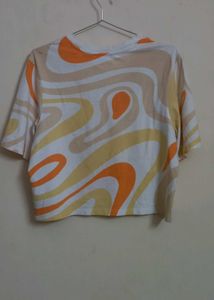 levis Patterned Short Sleeve Top