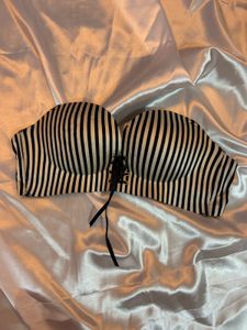 Striped Bandeau Bra