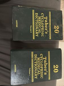 Taber's Medical Dictionary Set