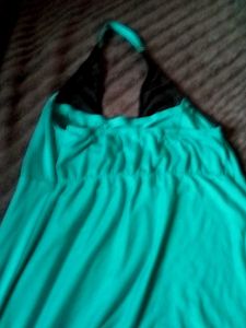 Green Halter Dress