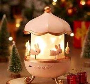 Cute Rabbit Star Projector Night Light