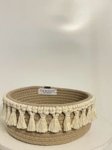 Macrame Handmade Cotton Basket