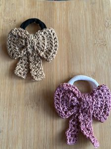 Crochet Hair Tie Pack Of 2