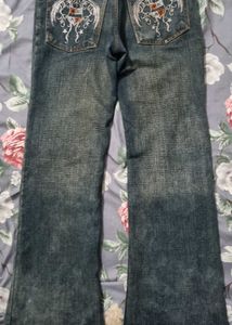 Vintage Blue Denim Jeans