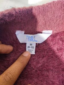 TIME AND TRU Multiple Colour Fur Top