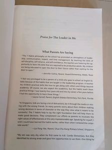The Leader In Me By Stephen R Covey