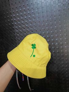 Lucky Yellow Clover Bucket Hat