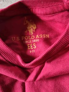 USPA Red Pullover Sweater