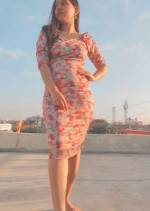 Floral Bodycon Dress