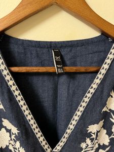 Zara Embroidered Top