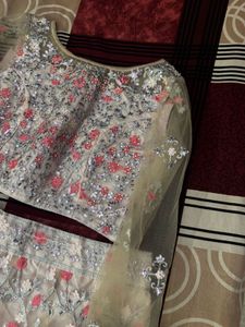 Floral Embroidered Lehenga Choli Set