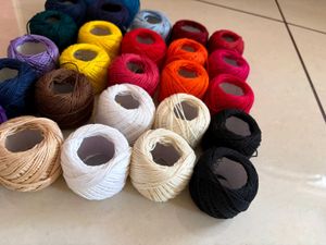 Colorful Yarn Bundle