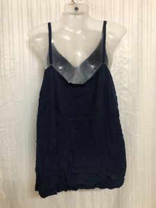 Blue Sleeveless Top